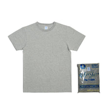 Load image into Gallery viewer, Short sleeve Crew neck Tee w/pocket (2 Shirts Pac) / H.Grey