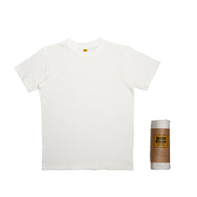 Load image into Gallery viewer, Rolled Short sleeve Crew neck Tee / White