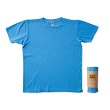 Load image into Gallery viewer, Rolled Short sleeve Crew neck Tee / Adriatic Sea
