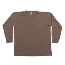Load image into Gallery viewer, Pigment L/S Tee w/PKT / Hickory

